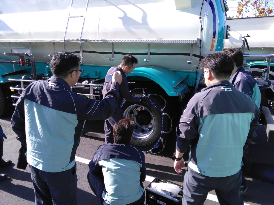 防災訓練の様子